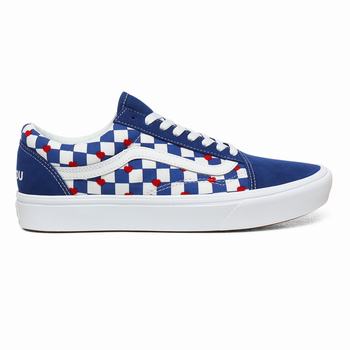 Damske Tenisky Vans x Autism Awareness ComfyCush Old Skool Modre VA28JPAKV